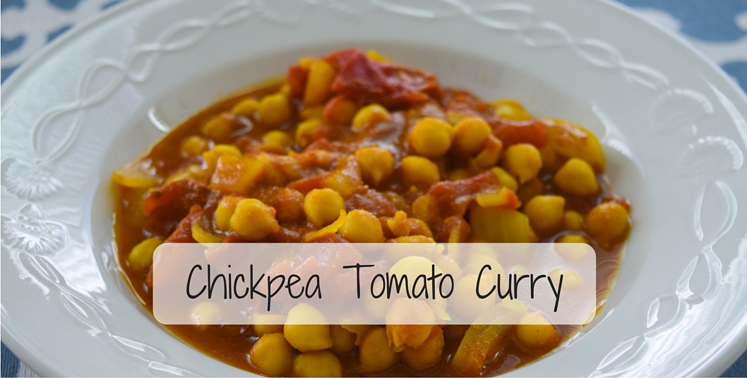 Chickpea Tomato Curry (And How I Get My Vacation Paid For)