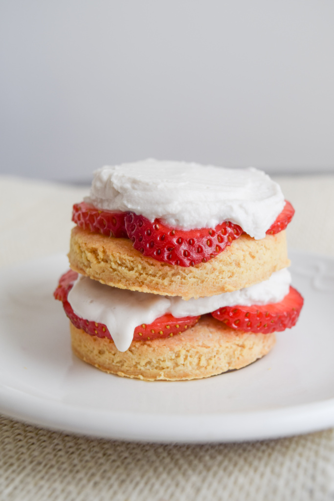 Paleo Strawberry Shortcake Biscuits