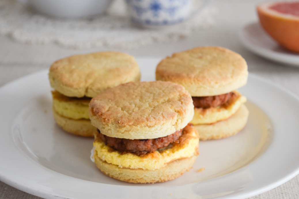 Paleo Sausage Biscuits