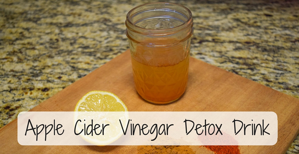 Apple Cider Vinegar Detox Drink