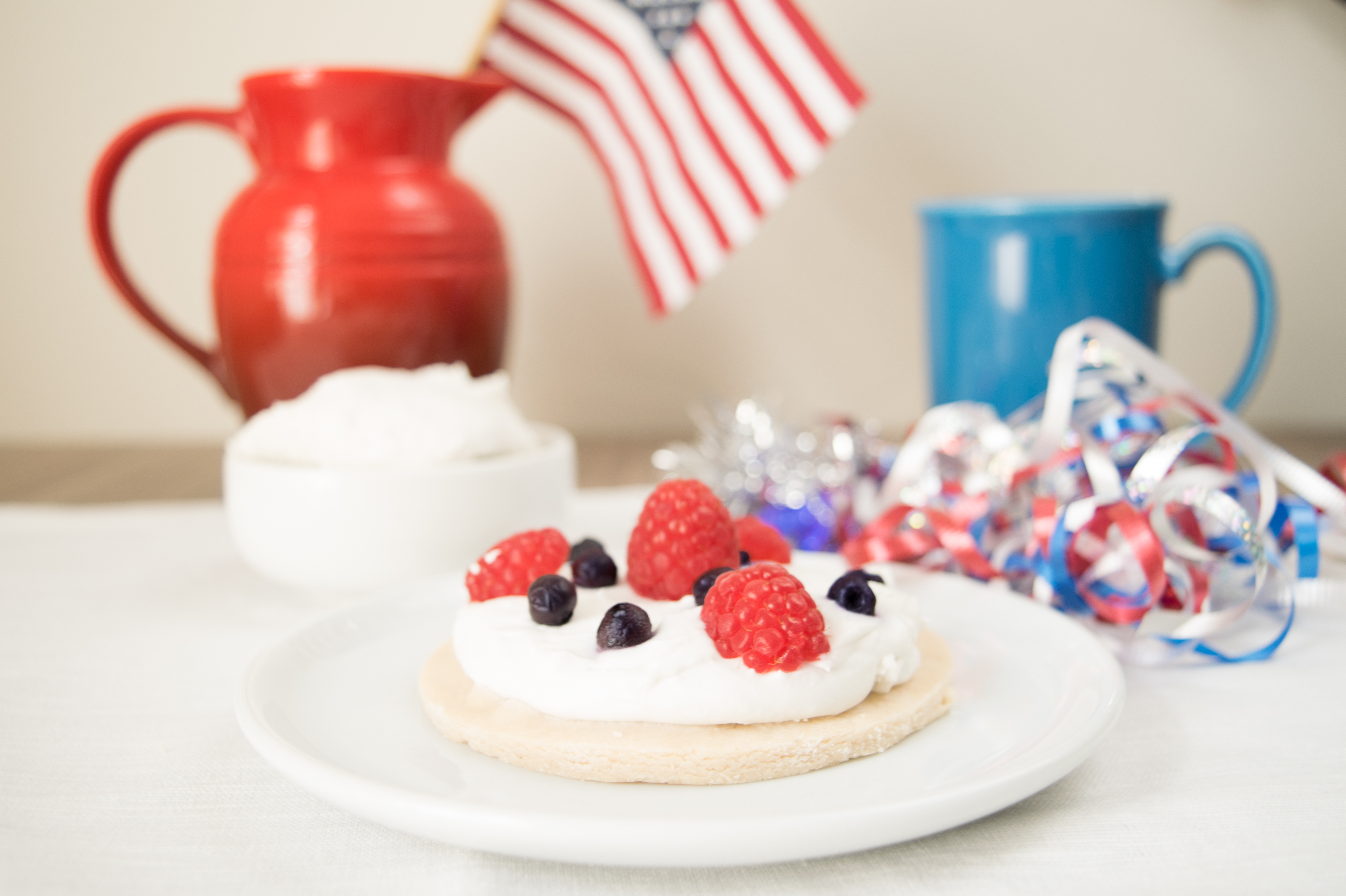 AIP 4th of July Berry Sugar Cookie Pies (without sugar!)