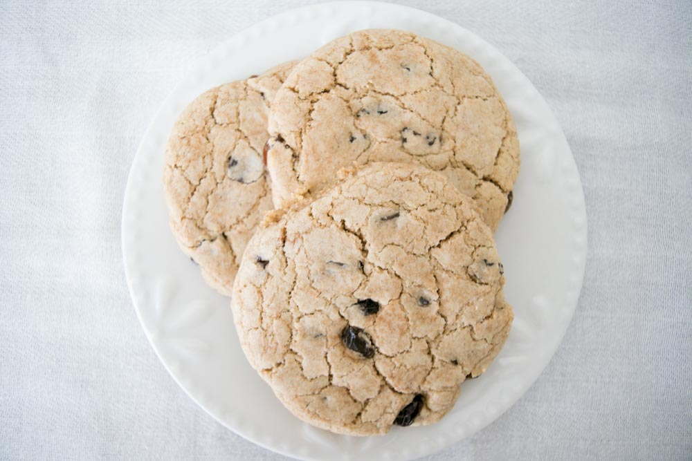AIP Paleo Oatmeal Raisin Cookies