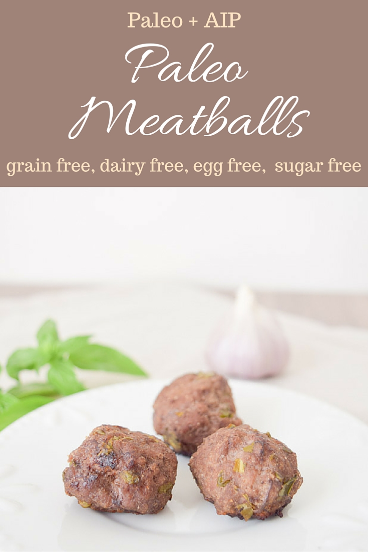 Easy Paleo Meatballs — Our Grain Free Life