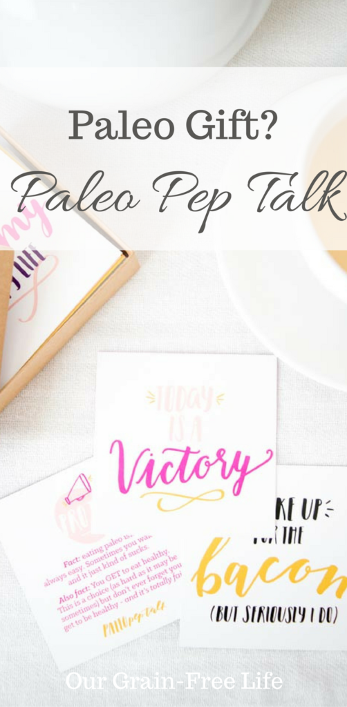 paleo pep talk