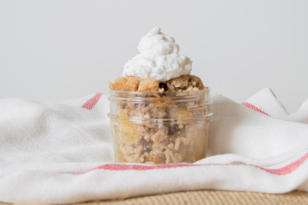 paleo apple crumble