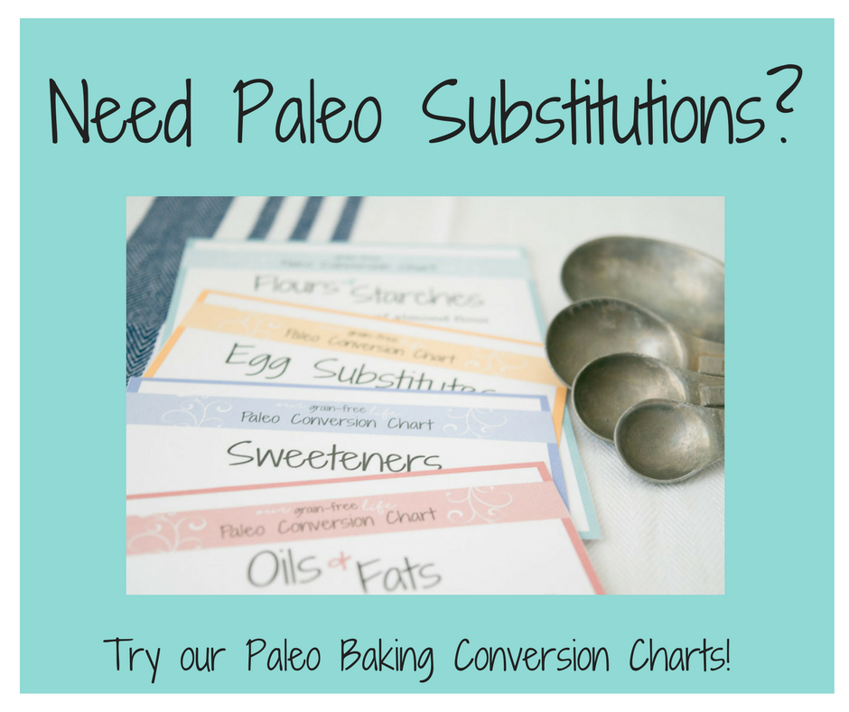 paleo conversion charts